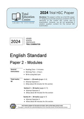 2024 Trial HSC Advanced Mathematics paper | Total Education Centre