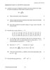 2012 Trial Mathematics paper