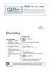 2012 Trial HSC Chemistry paper