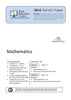 2016 Trial Mathematics paper