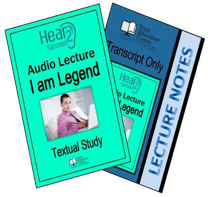 Hear2Succeed English I am Legend Notes and Audio lecture