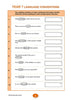 Yr 7 Language Conventions Test 1